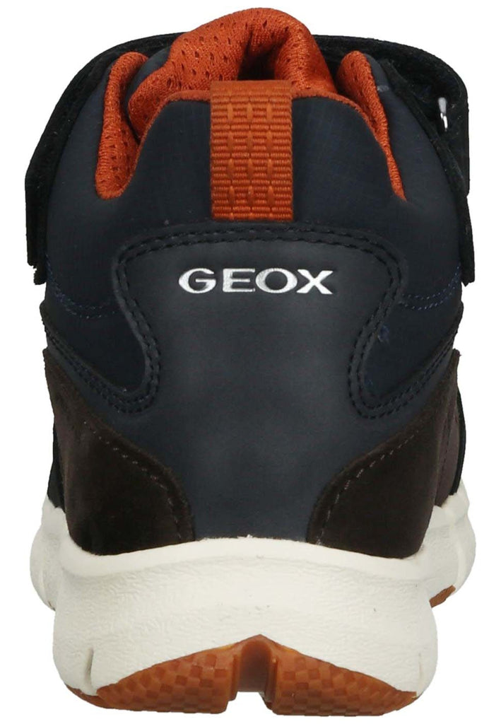 Geox Stiefelette Leder/Textil Braun/Orange