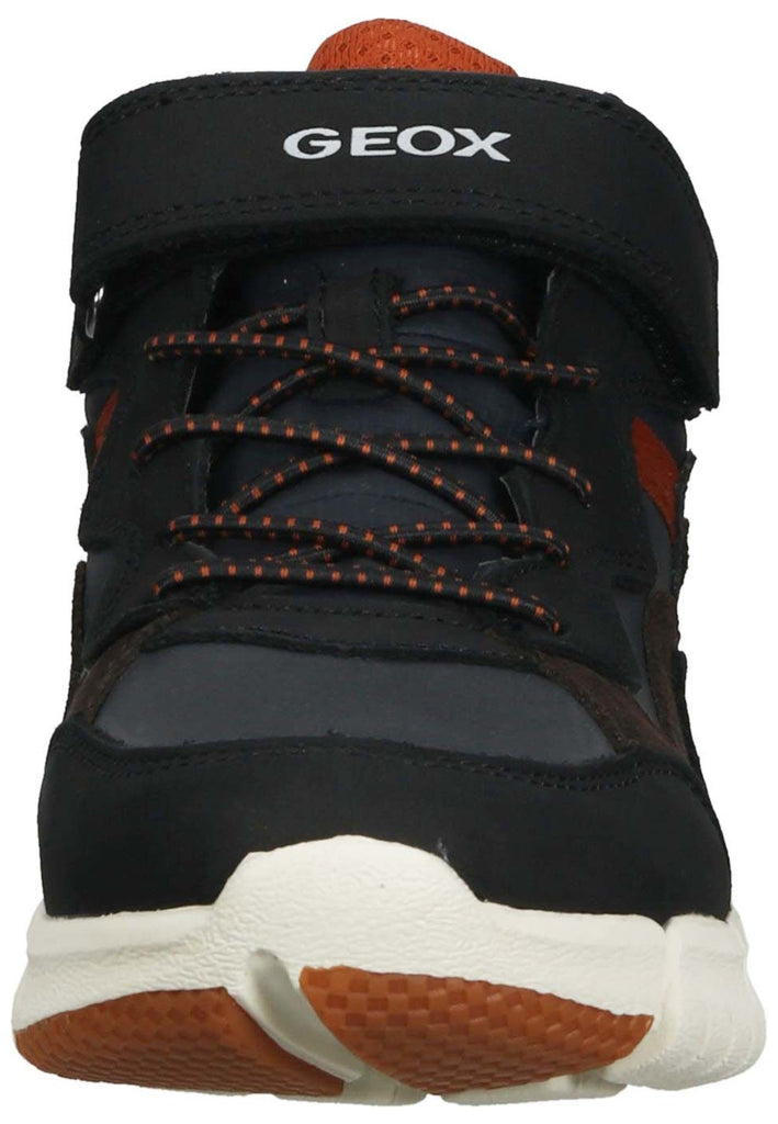 Geox Stiefelette Leder/Textil Braun/Orange