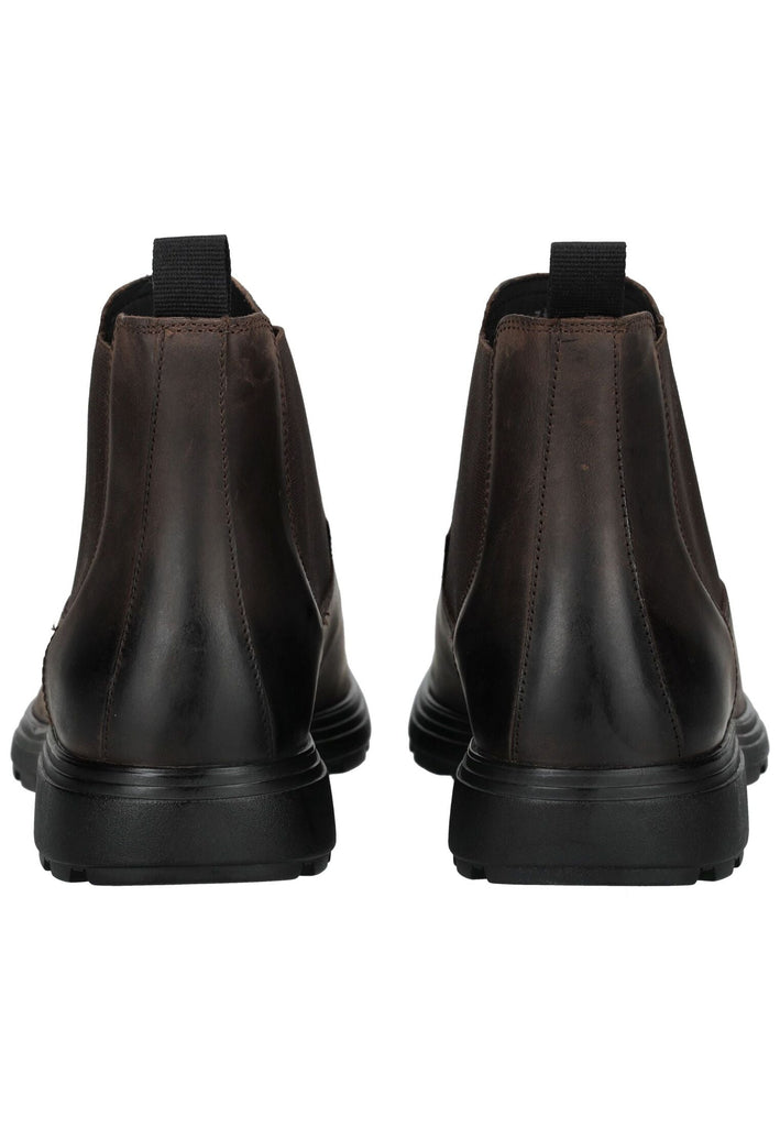 Geox Stiefelette Leder/Textil Coffee
