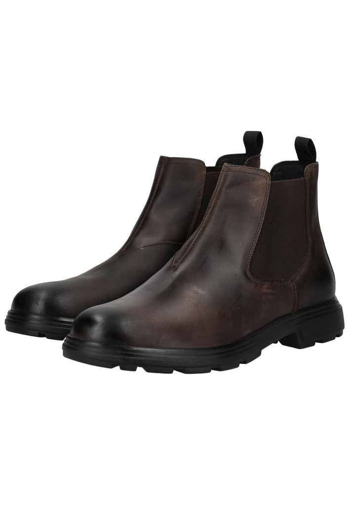 Geox Stiefelette Leder/Textil Coffee