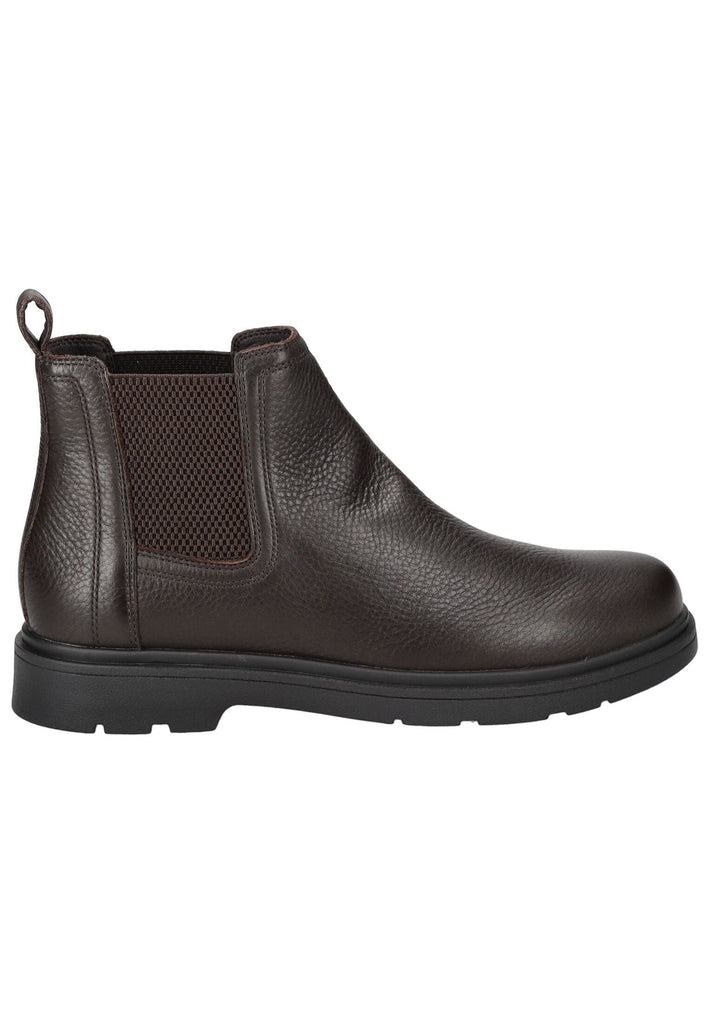 Geox Stiefelette Leder/Textil Coffee