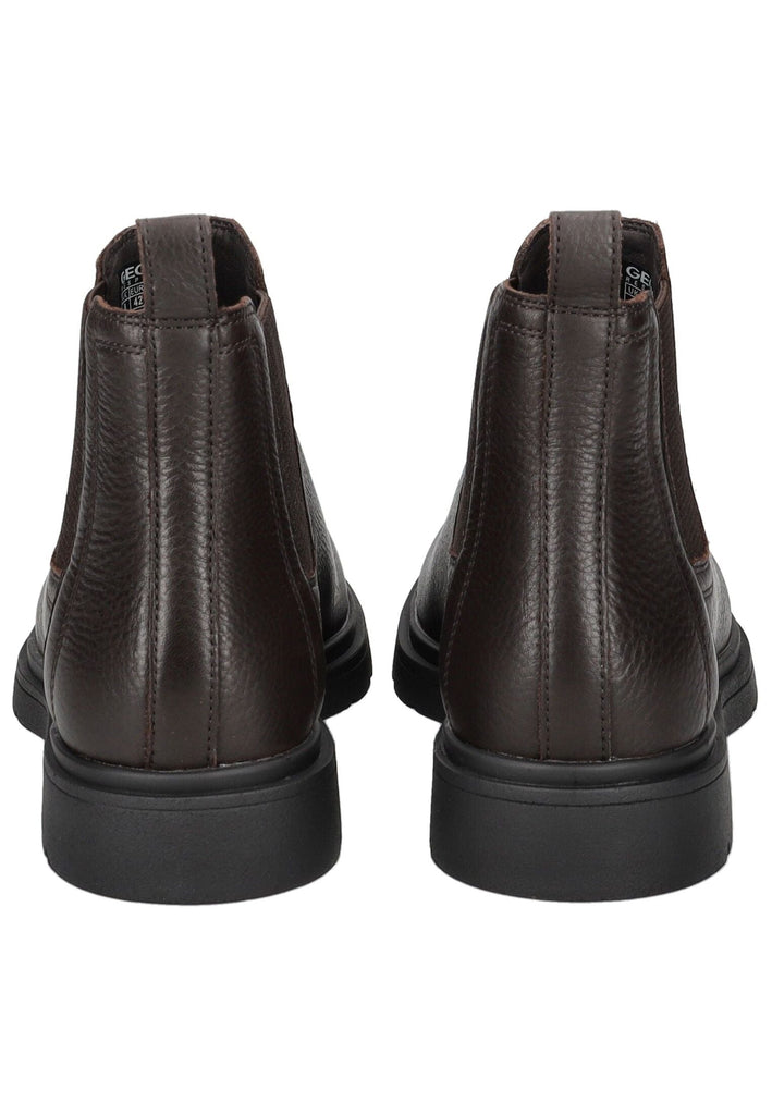 Geox Stiefelette Leder/Textil Coffee