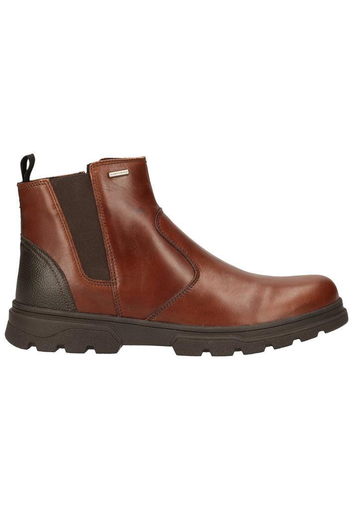 Geox Stiefelette Leder/Textil Coffee