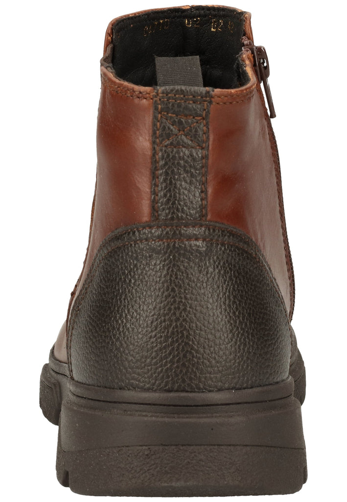 Geox Stiefelette Leder/Textil Coffee