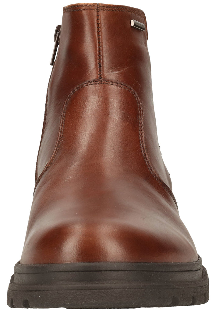 Geox Stiefelette Leder/Textil Coffee