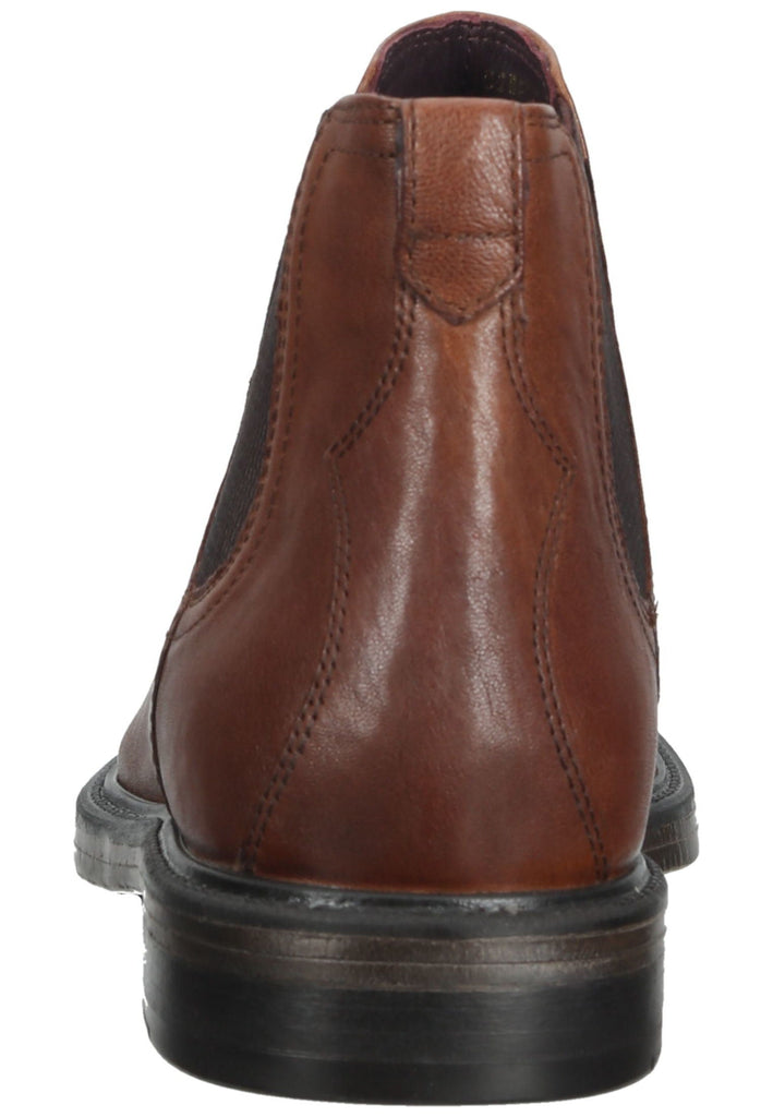 Geox Stiefelette Leder/Textil Cognac