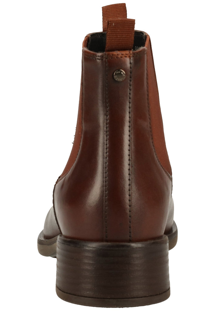Geox Stiefelette Leder/Textil Cognac