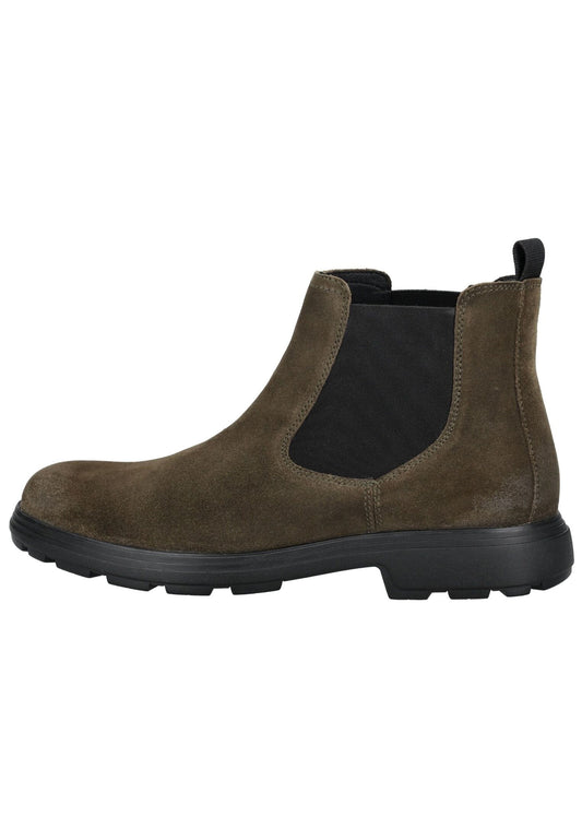 Geox Stiefelette Leder/Textil Military