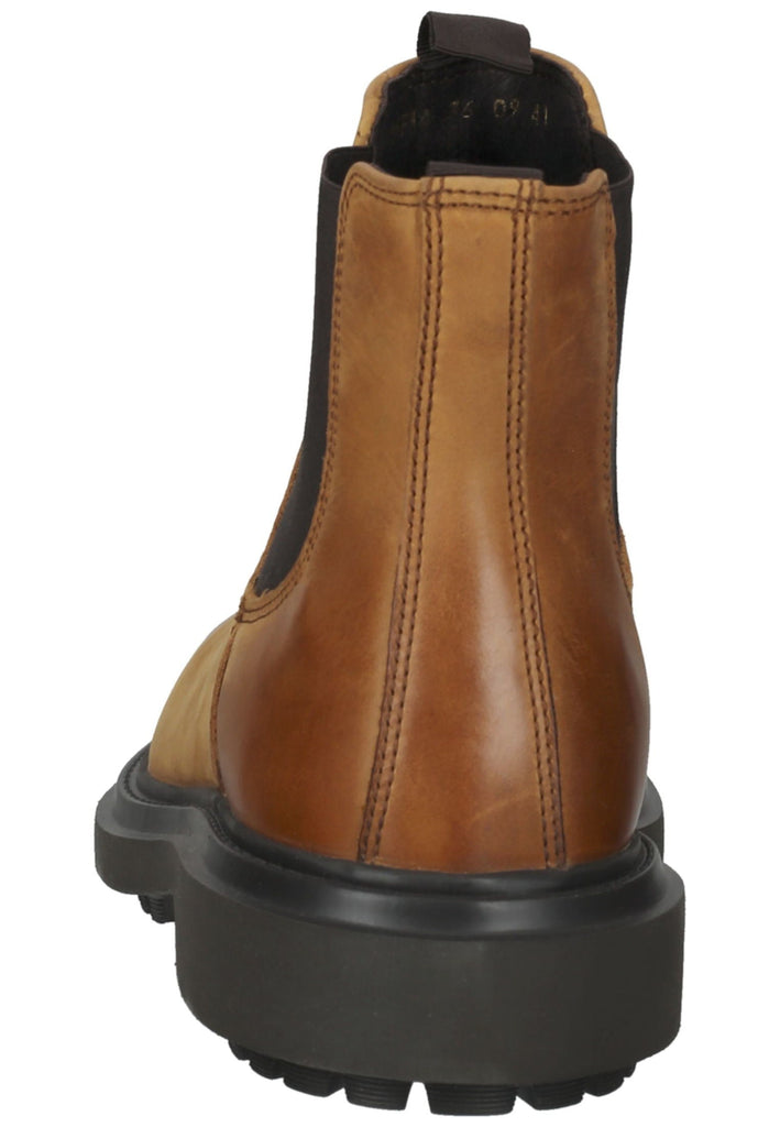 Geox Stiefelette Leder/Textil Mustard