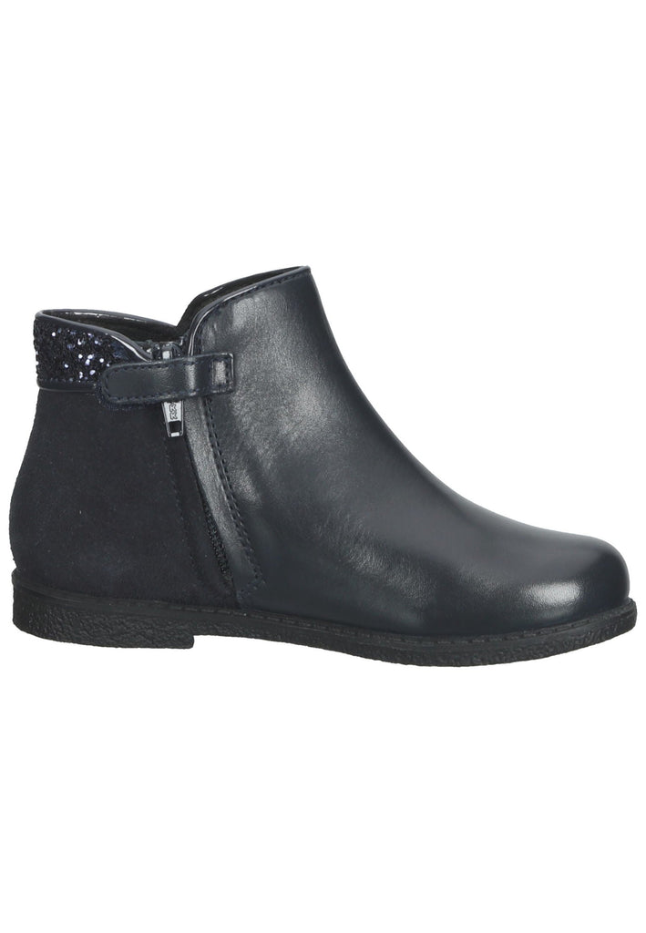 Geox Stiefelette Leder/Textil Navy
