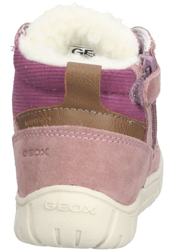 Geox Stiefelette Leder/Textil Rose
