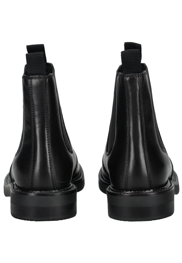 Geox Stiefelette Leder/Textil Schwarz