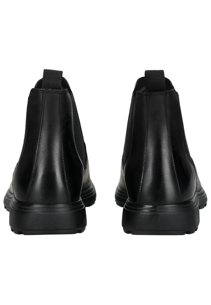 Geox Stiefelette Leder/Textil Schwarz