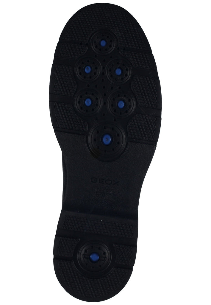 Geox Stiefelette Leder/Textil Schwarz