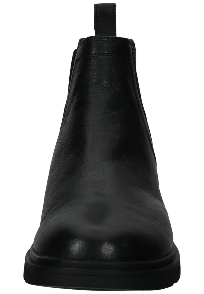 Geox Stiefelette Leder/Textil Schwarz