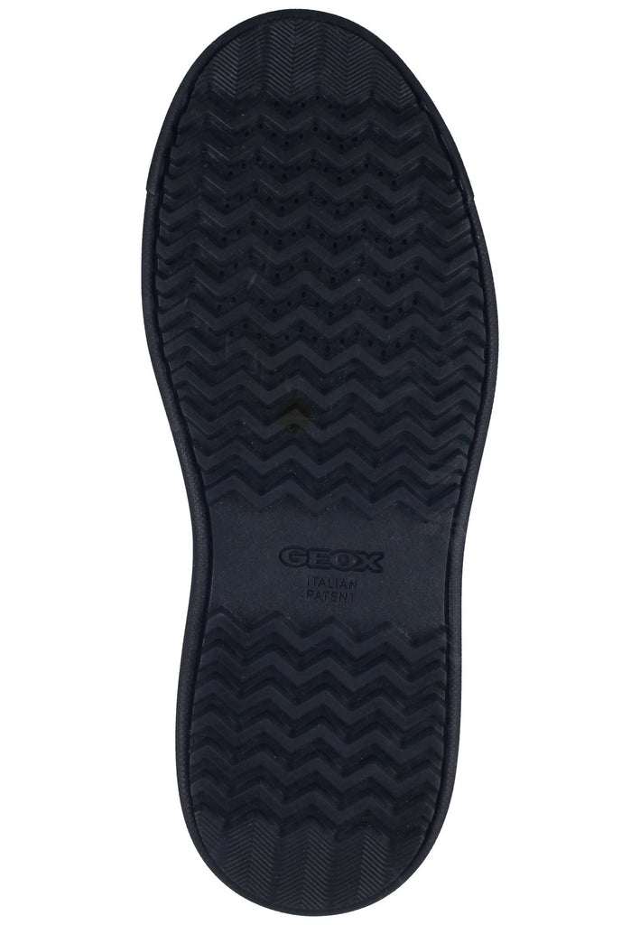 Geox Stiefelette Leder/Textil Schwarz
