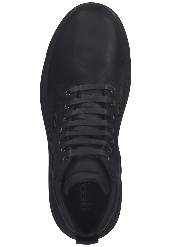 Geox Stiefelette Leder/Textil Schwarz