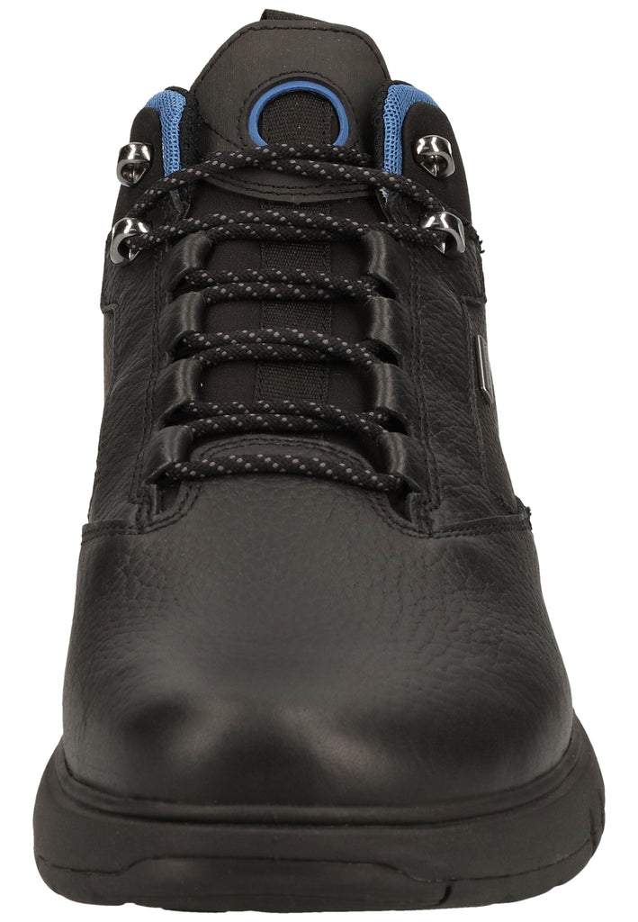 Geox Stiefelette Leder/Textil Schwarz