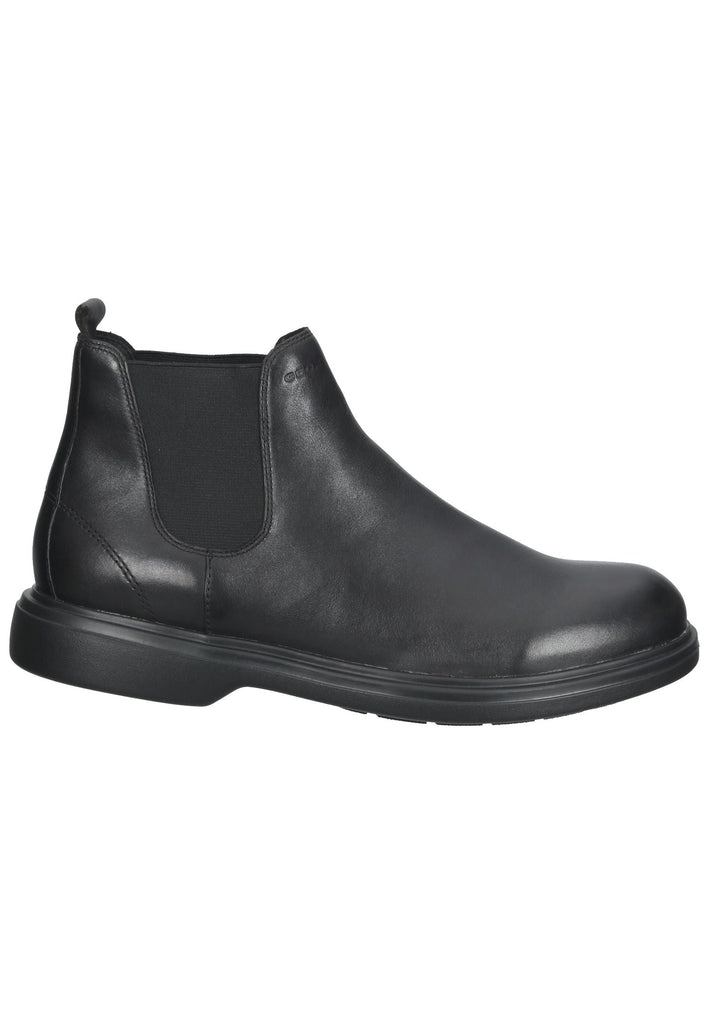 Geox Stiefelette Leder/Textil Schwarz