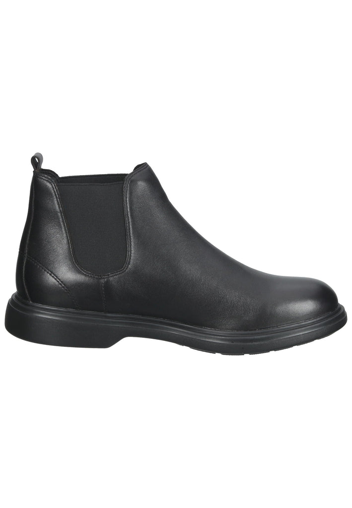 Geox Stiefelette Leder/Textil Schwarz