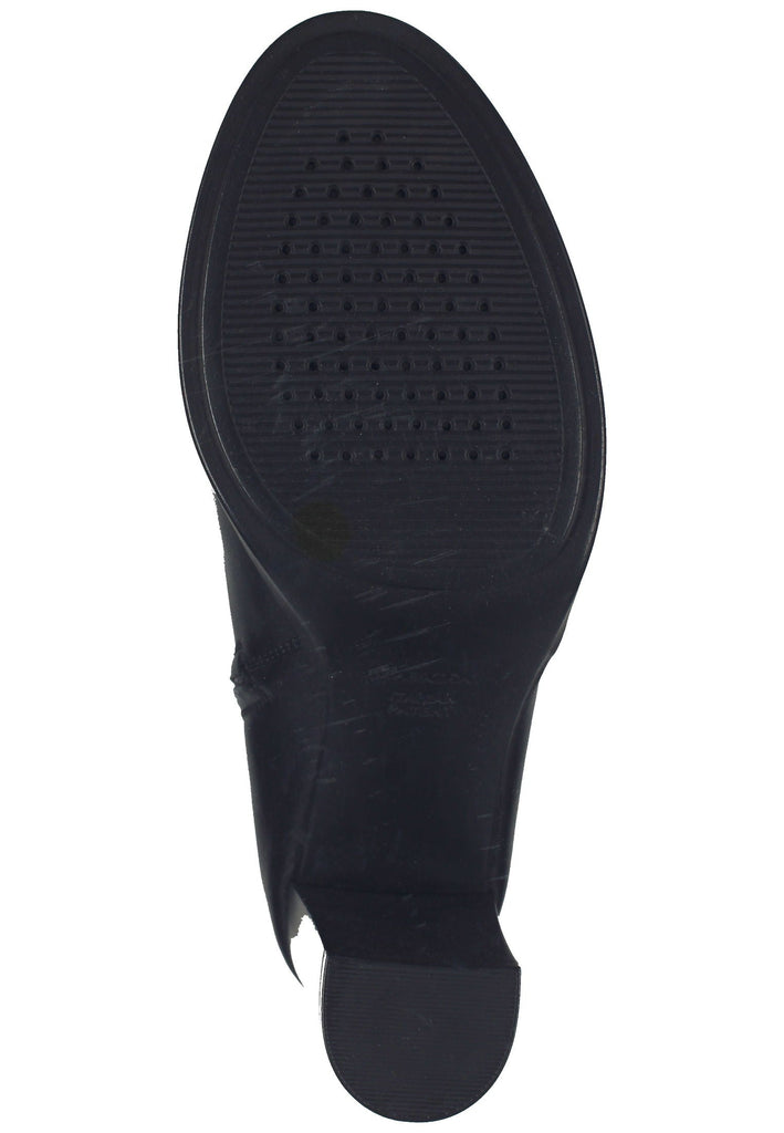 Geox Stiefelette Leder/Textil Schwarz