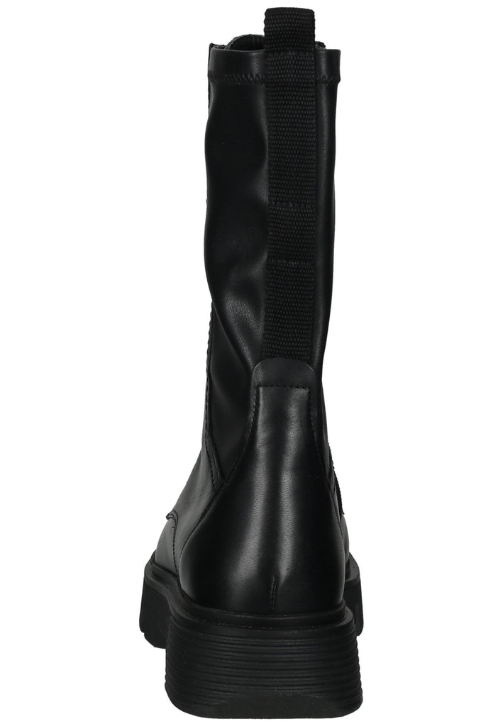 Geox Stiefelette Leder/Textil Schwarz