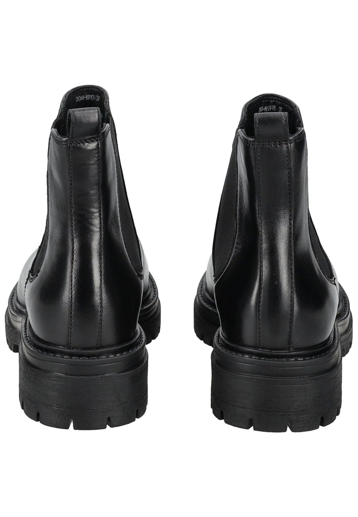 Geox Stiefelette Leder/Textil Schwarz