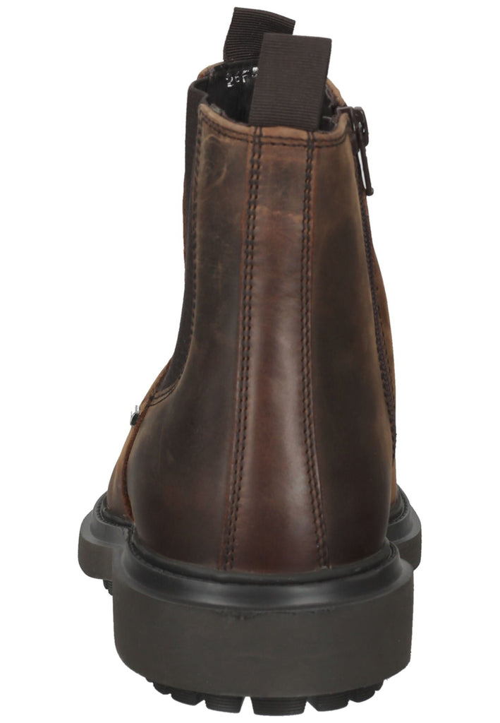 Geox Stiefelette Leder/Textil Taupe