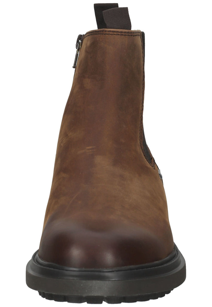 Geox Stiefelette Leder/Textil Taupe