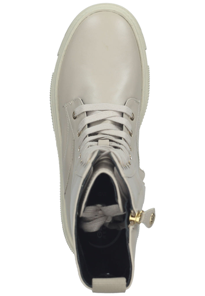 Geox Stiefelette Leder/Textil Taupe