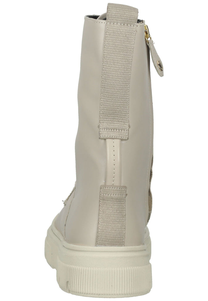 Geox Stiefelette Leder/Textil Taupe