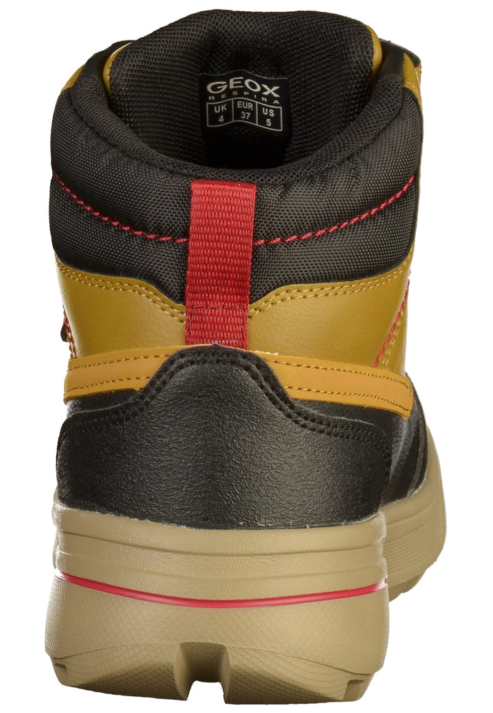 Geox Stiefelette Lederimitat Dunkelgelb