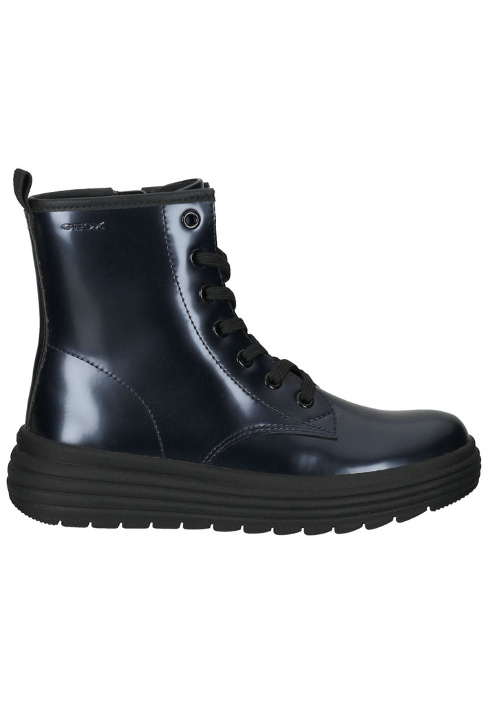 Geox Stiefelette Lederimitat Navy