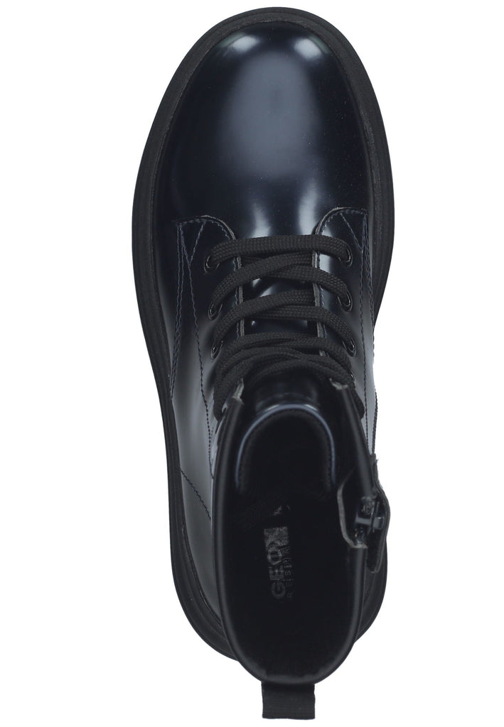 Geox Stiefelette Lederimitat Navy