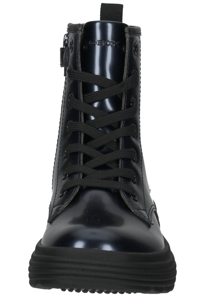 Geox Stiefelette Lederimitat Navy