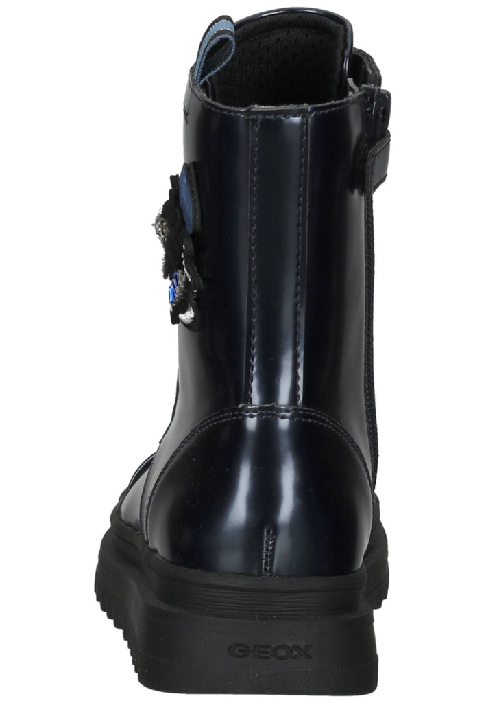 Geox Stiefelette Lederimitat Navy