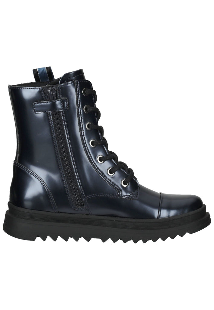 Geox Stiefelette Lederimitat Navy