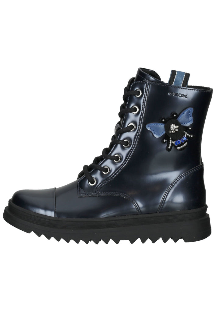 Geox Stiefelette Lederimitat Navy