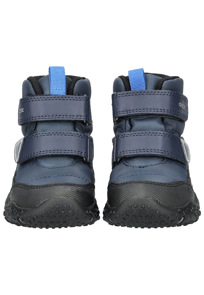 Geox Stiefelette Lederimitat/Nylon Navy Warmfutter