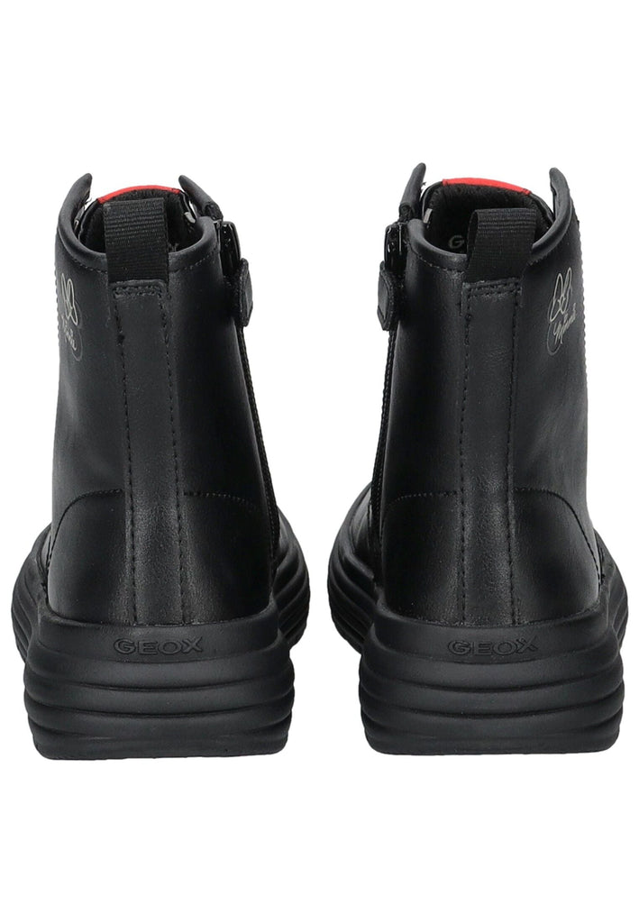 Geox Stiefelette Lederimitat Schwarz