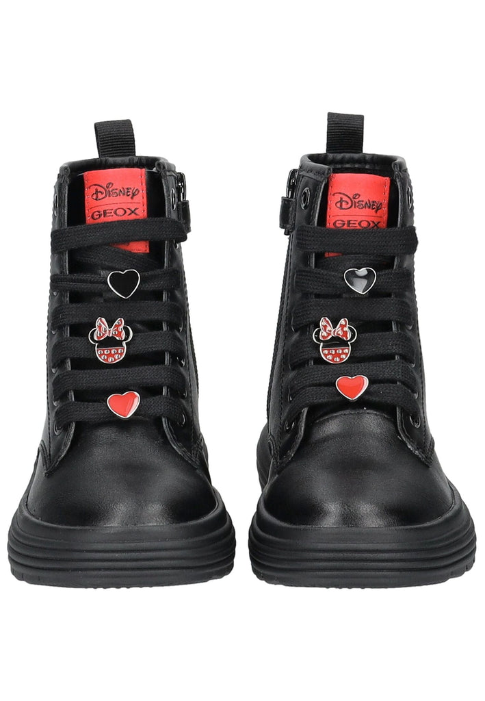 Geox Stiefelette Lederimitat Schwarz