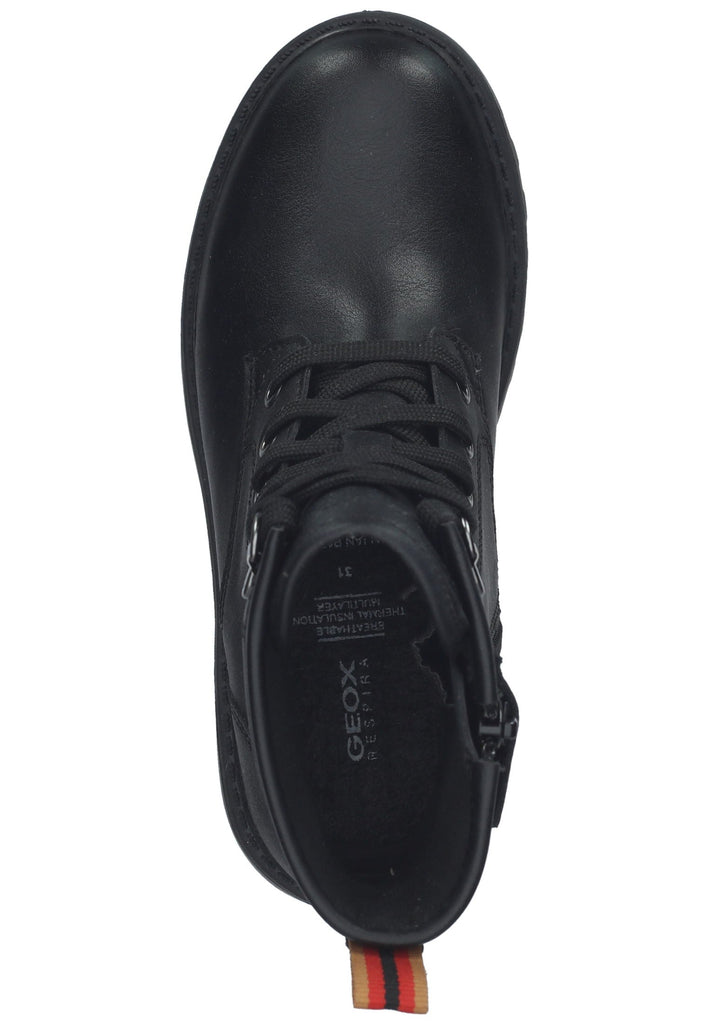 Geox Stiefelette Lederimitat Schwarz