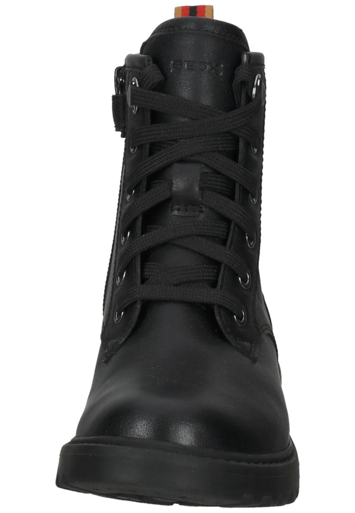 Geox Stiefelette Lederimitat Schwarz