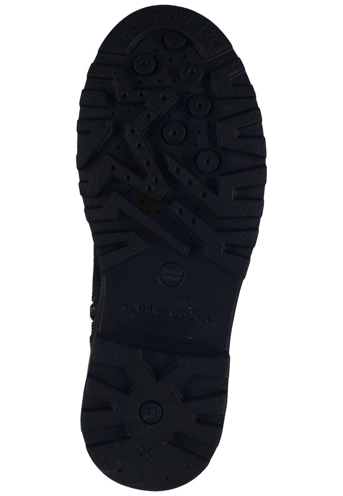 Geox Stiefelette Lederimitat Schwarz