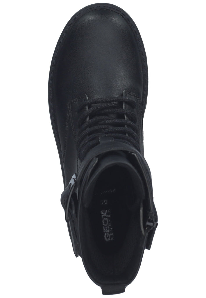Geox Stiefelette Lederimitat Schwarz