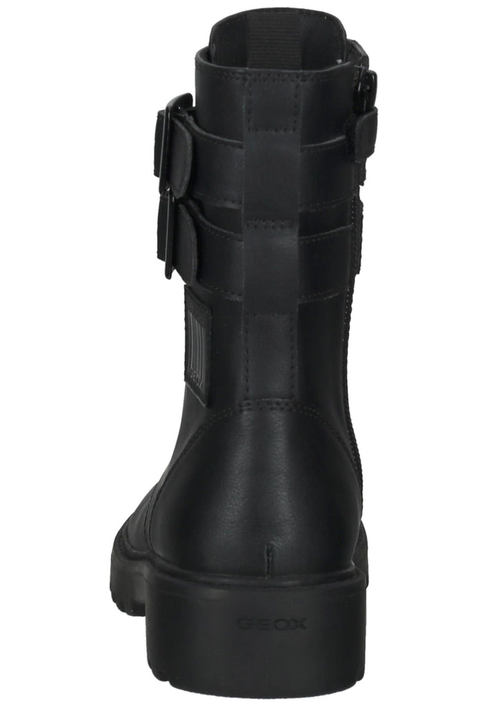 Geox Stiefelette Lederimitat Schwarz