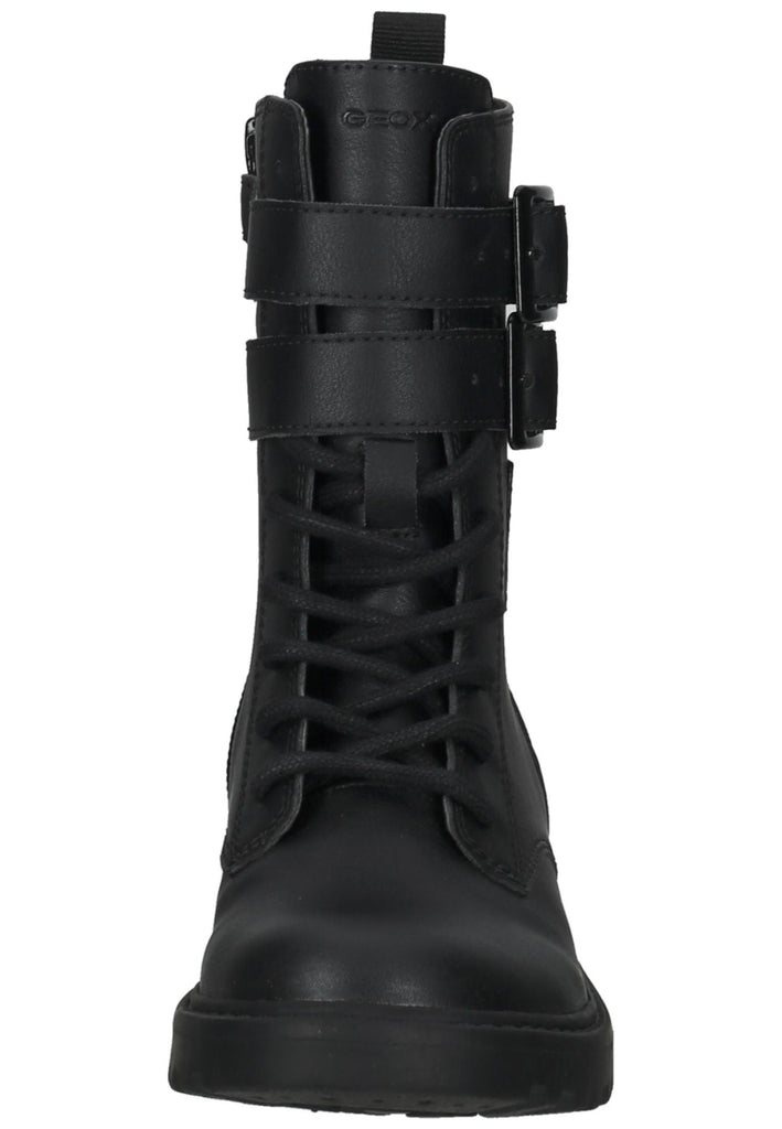 Geox Stiefelette Lederimitat Schwarz