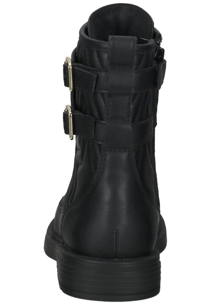 Geox Stiefelette Lederimitat Schwarz