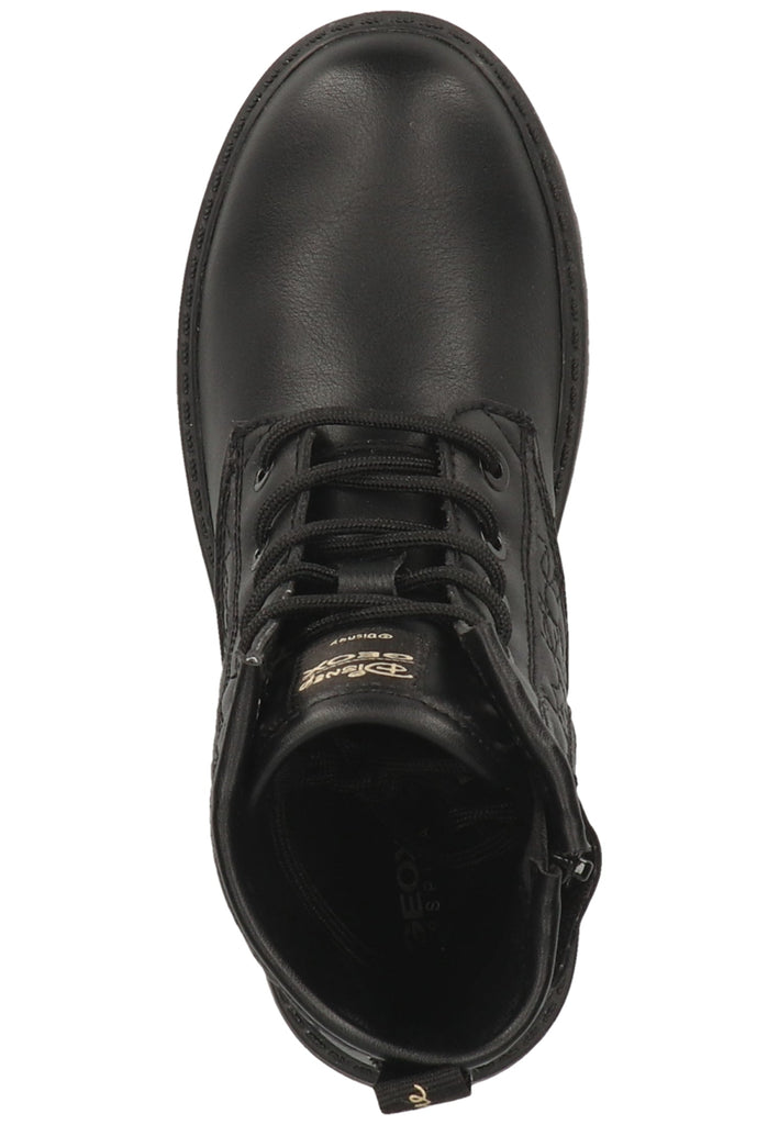 Geox Stiefelette Lederimitat Schwarz