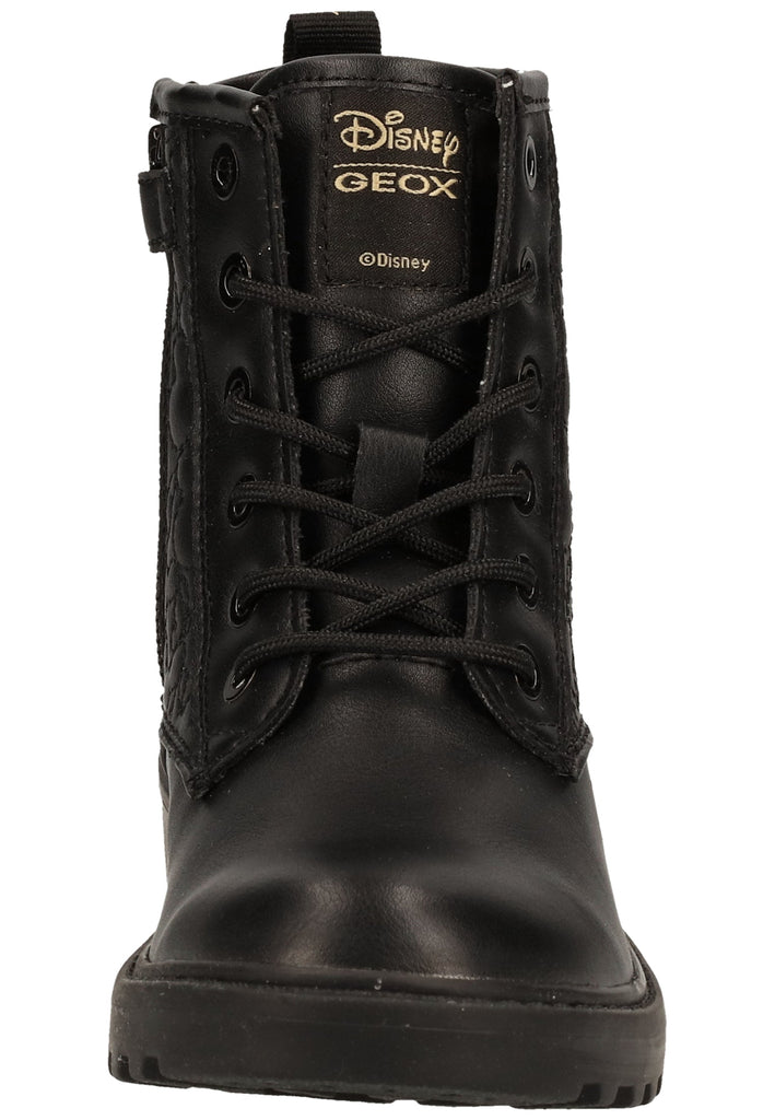 Geox Stiefelette Lederimitat Schwarz
